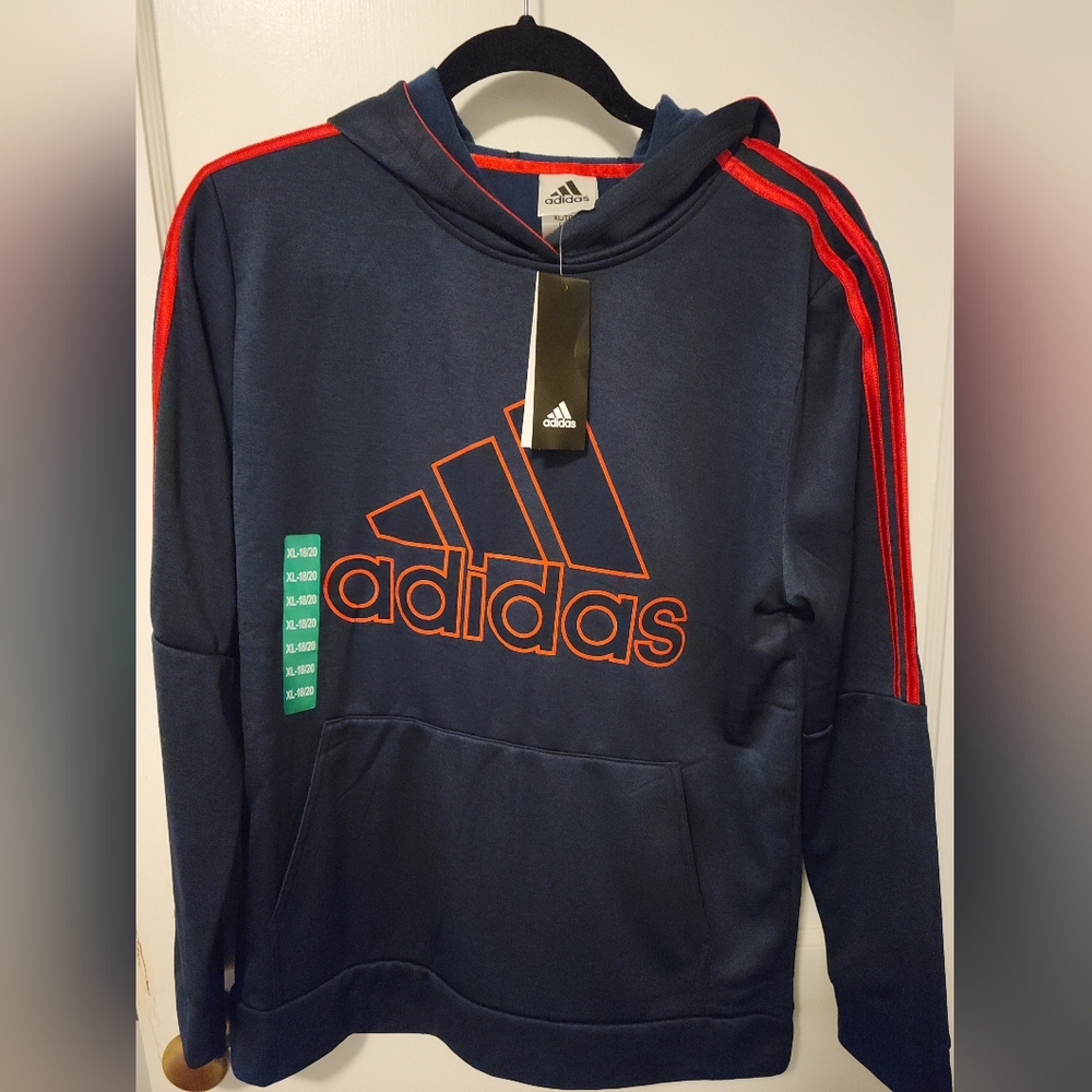 Boys Adidas Hoodie - XL (18/20)